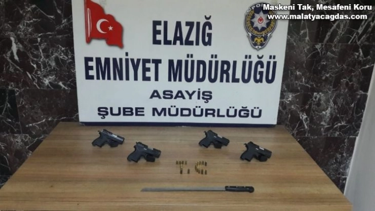 Elazığ'da bir hafta içerisinde 39 şüpheli tutuklandı