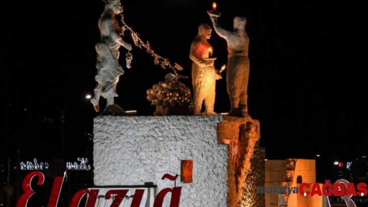 Elazığ'da dolunayın görsel şöleni