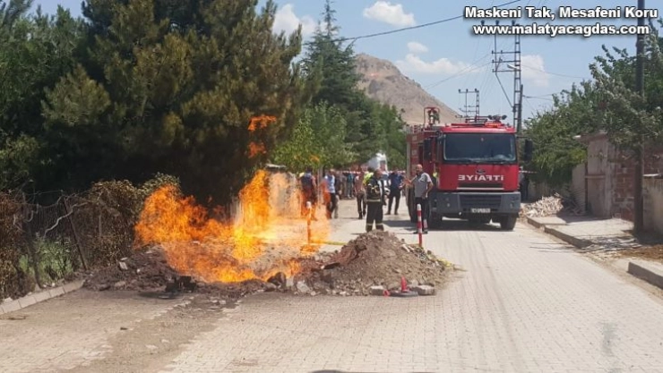 Elazığ'da faciadan dönüldü