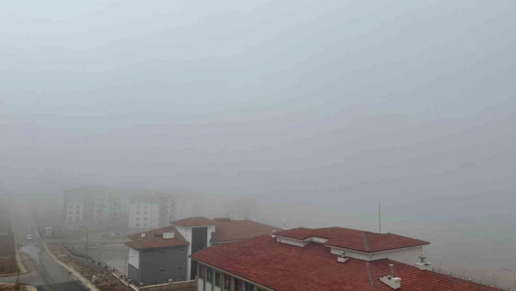 Elazığ'da sis etkisini sürdürüyor