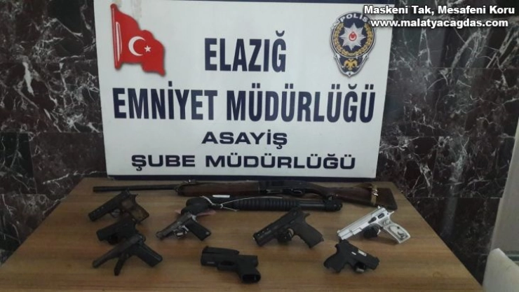 Elazığ'da şok uygulamalarda yakalanan 28 şüpheli tutuklandı