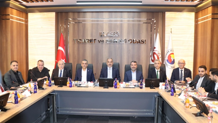 Elazığ Ticaret ve Sanayi Odası'nda Bayramlaşma