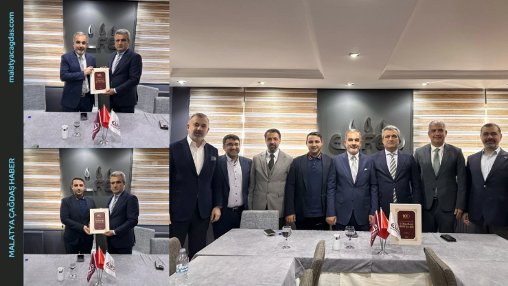 Elazığ Ticaret ve Sanayi Odası Başkanı Alan'dan Elfed'e Ziyaret