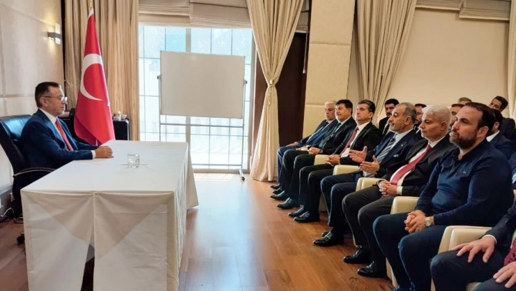 Elazığ TSO Heyetinden BAE Türkiye Büyükelçiliğine Ziyaret