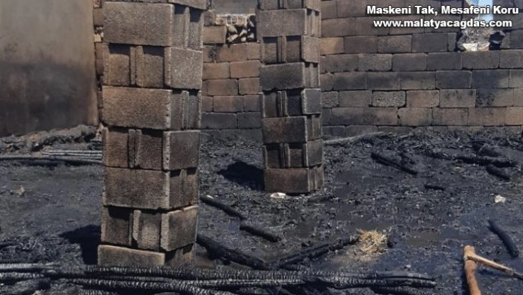 Elektrik kontağı yangına neden oldu