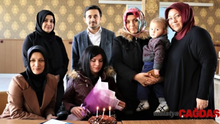 Engelli vatandaşa doğum günü sürprizi