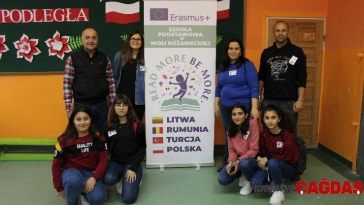 Erasmus projesi kapsamında Polonya'ya gittiler