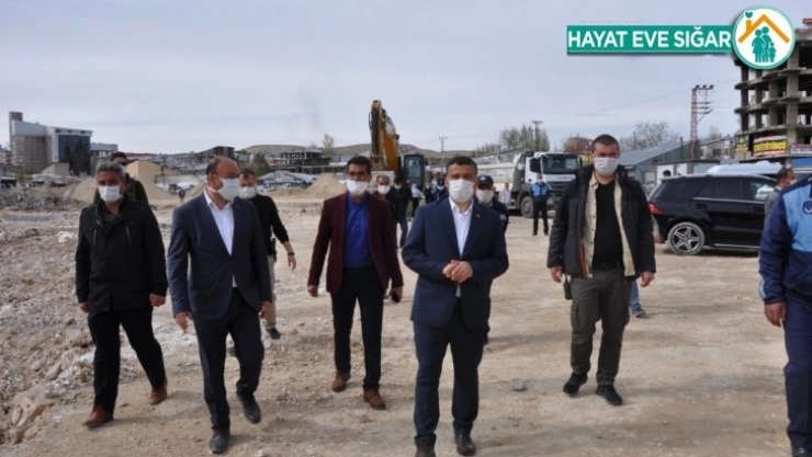 Erciş'te 'Millet Bahçesi' kuruluyor