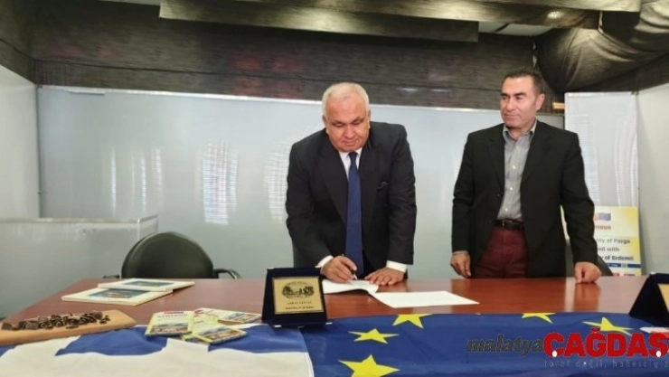 Erdemli Belediyesi ve MEÜ Proje Ekibi Parga'da