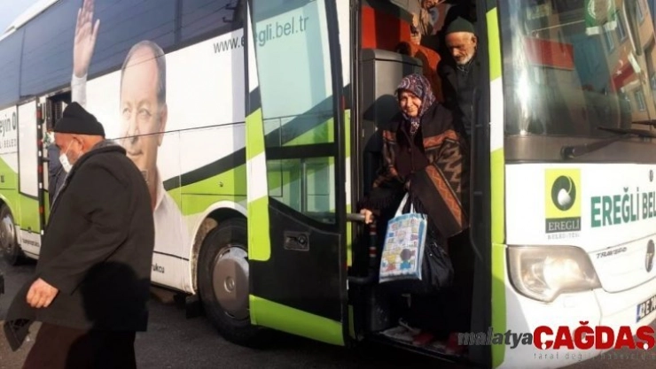 Ereğli Belediyesinden onkoloji hastası vatandaşlara büyük hizmet