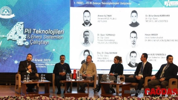 ERÜ'de '4. Pil Teknolojileri ve Enerji Sistemleri Çalıştayı' Düzenlendi