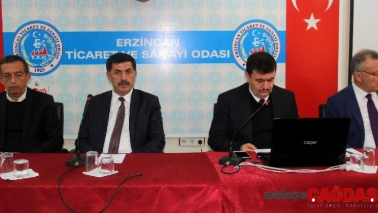 Erzincan'ın genel ekonomik değerlendirme toplantısı yapıldı