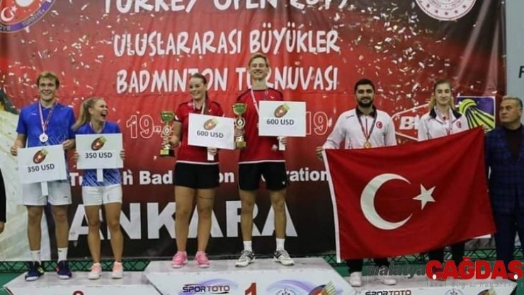 Erzincanlı Milli badmintoncuların uluslararası başarıları devam ediyor