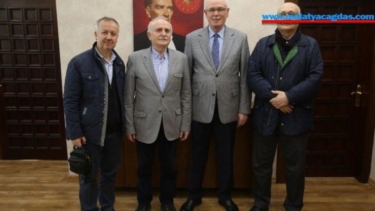 Esnaf Sarayı Yönetim Kurulu'ndan Kazım Kurt'a ziyaret