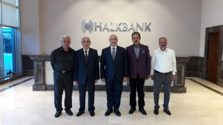 Evren'den Halk Bankası Genel Müdürü Arslan'a ziyaret