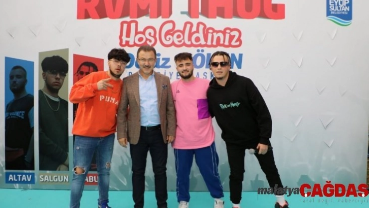 Eyüpsultan'da rap coşkusu