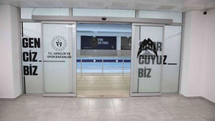 Eyyübiye yarı olimpik yüzme havuzu açılıyor