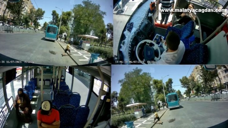 Fenalaşan yolcuyu otobüs şoförü hastaneye yetiştirdi