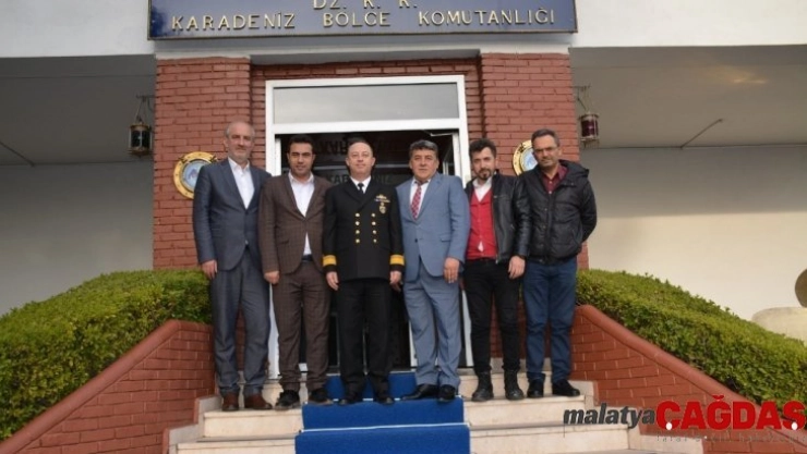 Gazeteciler Derneği Komutan Uyar'a nezaket ziyareti