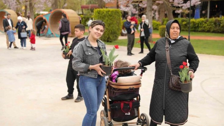Gaziantep'te lale devri