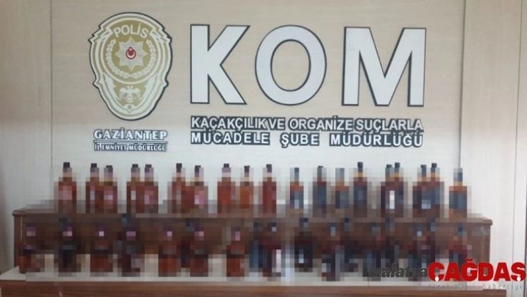 Gaziantep'te yılbaşı öncesi sahte alkol operasyonu