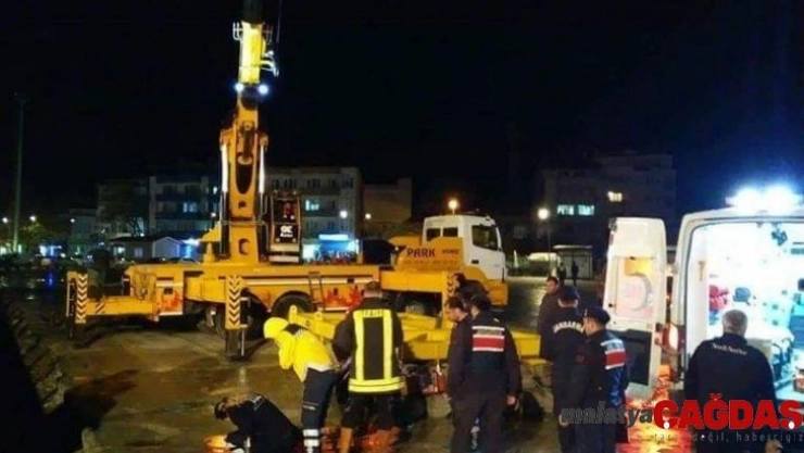 Gemide yaşanan kazada 1 işçi hayatını kaybetti