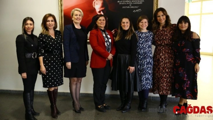 Girişimci kadınlardan Başkan Çerçioğlu'na ziyaret