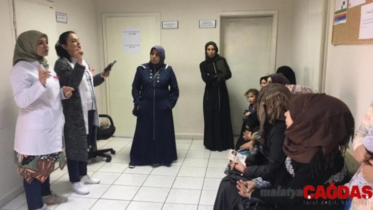 Göçmen kadınlara da kanser eğitimi verildi