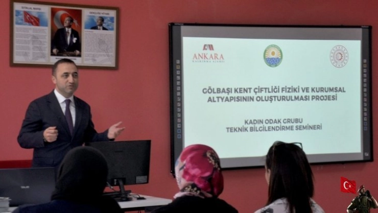 Gölbaşı'nda kurulması planlanan Kent Çiftliği için fizibilite çalışmaları devam ediyor