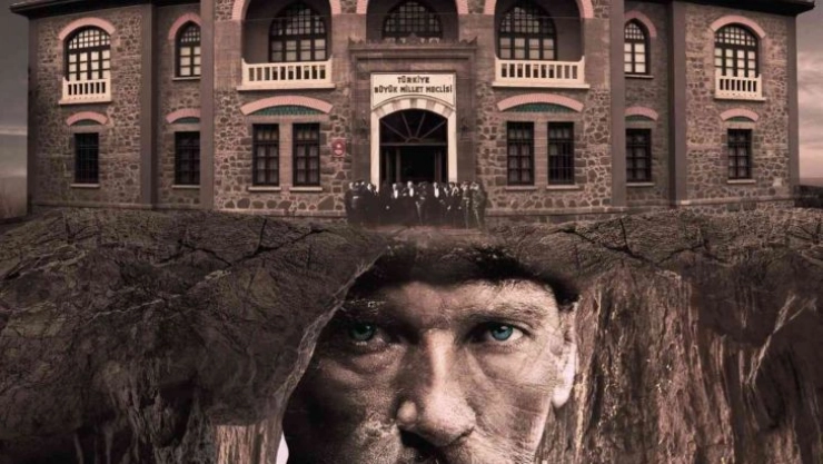 Grafik Sanatçısı Adem Karaaslan'ın 'Cumhuriyet' çalışması beğeni topladı