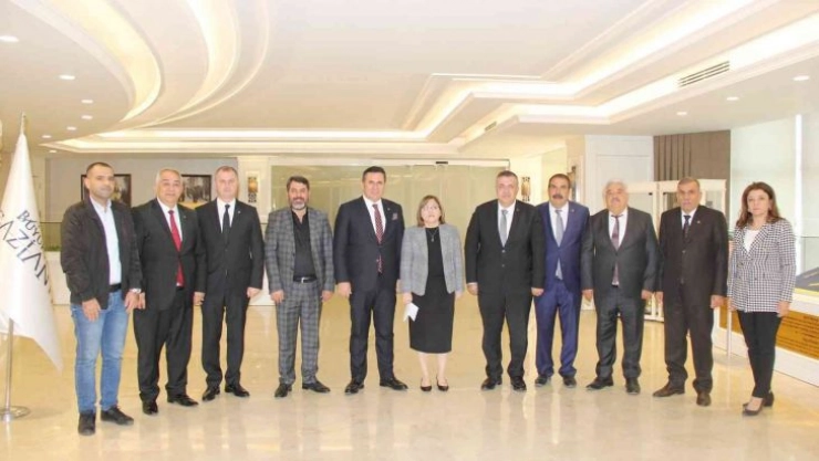 GTB'den Vali Gül ve Başkan Şahin'e ziyaret