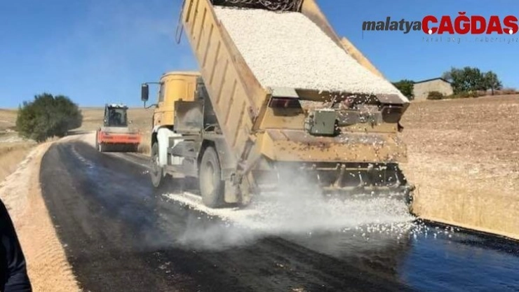 Gürün'de asfaltsız köy yolu kalmadı