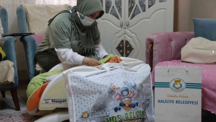 Haliliye Belediyesi bin 150 bebeğe 'merhaba' dedi