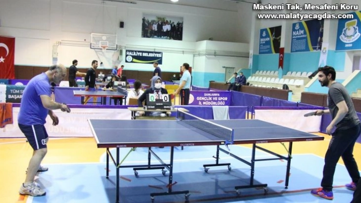 Haliliye Belediyesi masa tenisi ligi başladı