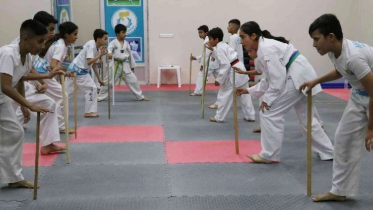 Haliliye'de gençlerin adresi yaz spor okulları oluyor