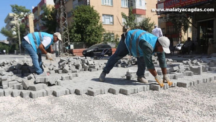 Haliliye'de üst yapı çalışması