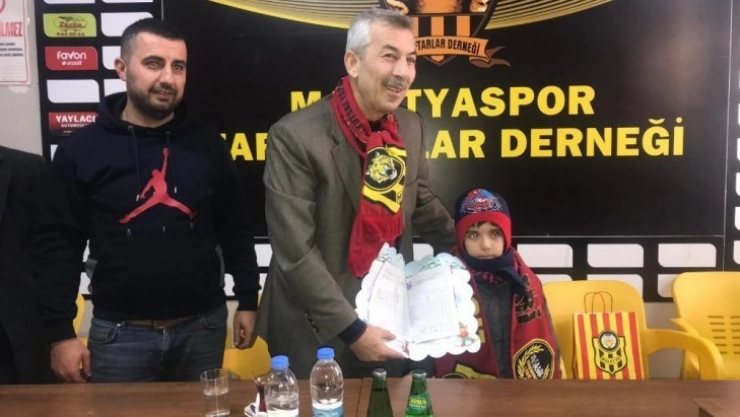 Malatyaspor Taraftarlar Derneği onursal üyesi oldu