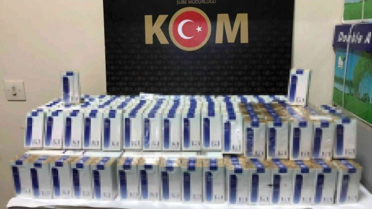 Hatay'da 390 paket kaçak sigara ele geçirildi