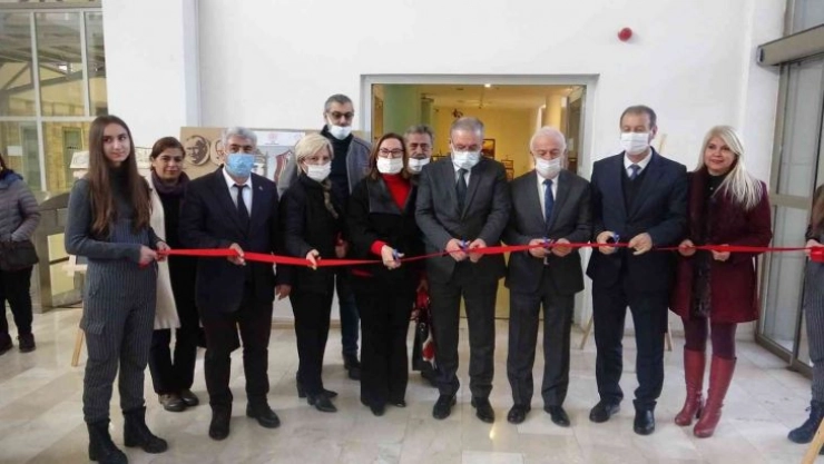 Hatay'da Ahşap İşlemeciliği El Sanatı sergisi açıldı