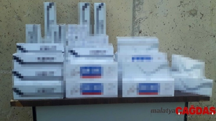 Hatay'da bin 490 paket kaçak sigara ele geçirildi