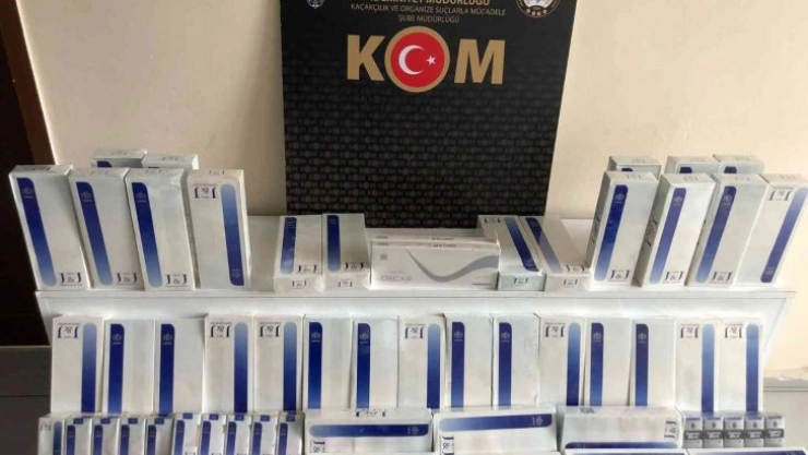 Hatay'da kaçak sigara operasyonu