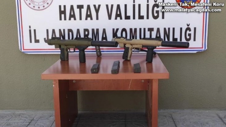 Hatay'da silah kaçakçılığı operasyonu