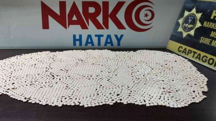 Hatay'da uyuşturucu operasyonu