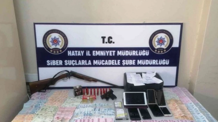 Hatay'da yasadışı bahis operasyonu: 6 gözaltı