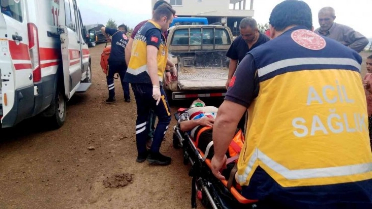 Hayvan otlatırken kayalıklardan düşen çoban yaralandı