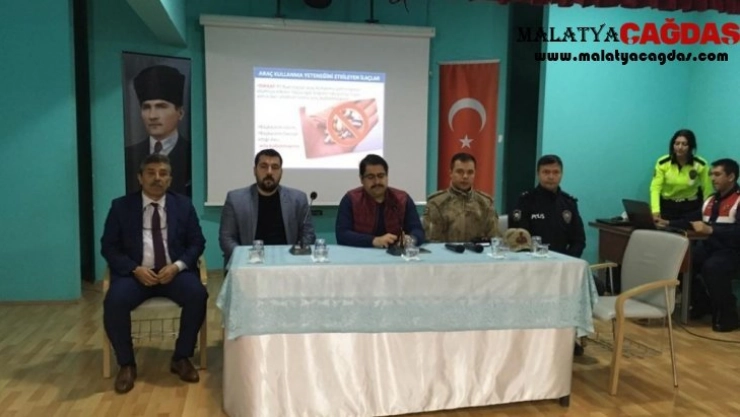 Hekimhan'da taşımalı eğitim değerlendirme toplantısı yapıldı