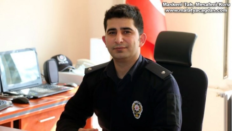 Hekimhan'ın yeni Emniyet Müdürü Ercan göreve başladı