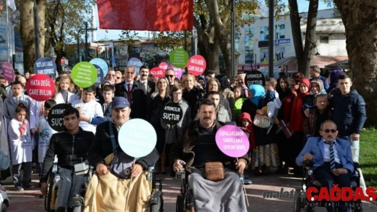 Hendek'te 3 Aralık Dünya Engelliler günü etkinlikleri