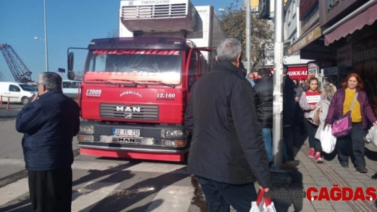 Hijyensiz et taşıyan araç sürücüsüne ceza