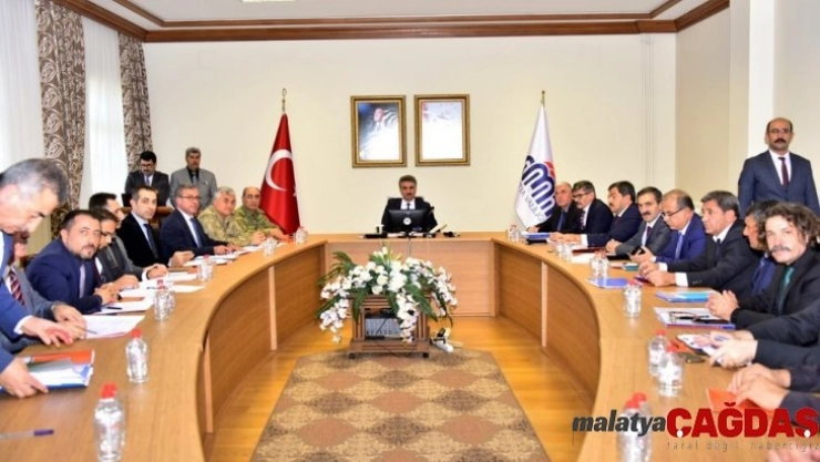 İl Afet ve Acil Durum Koordinasyon Kurulu toplantısı yapıldı